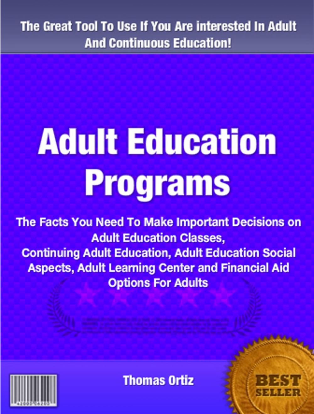 Big bigCover of Adult Education Programs