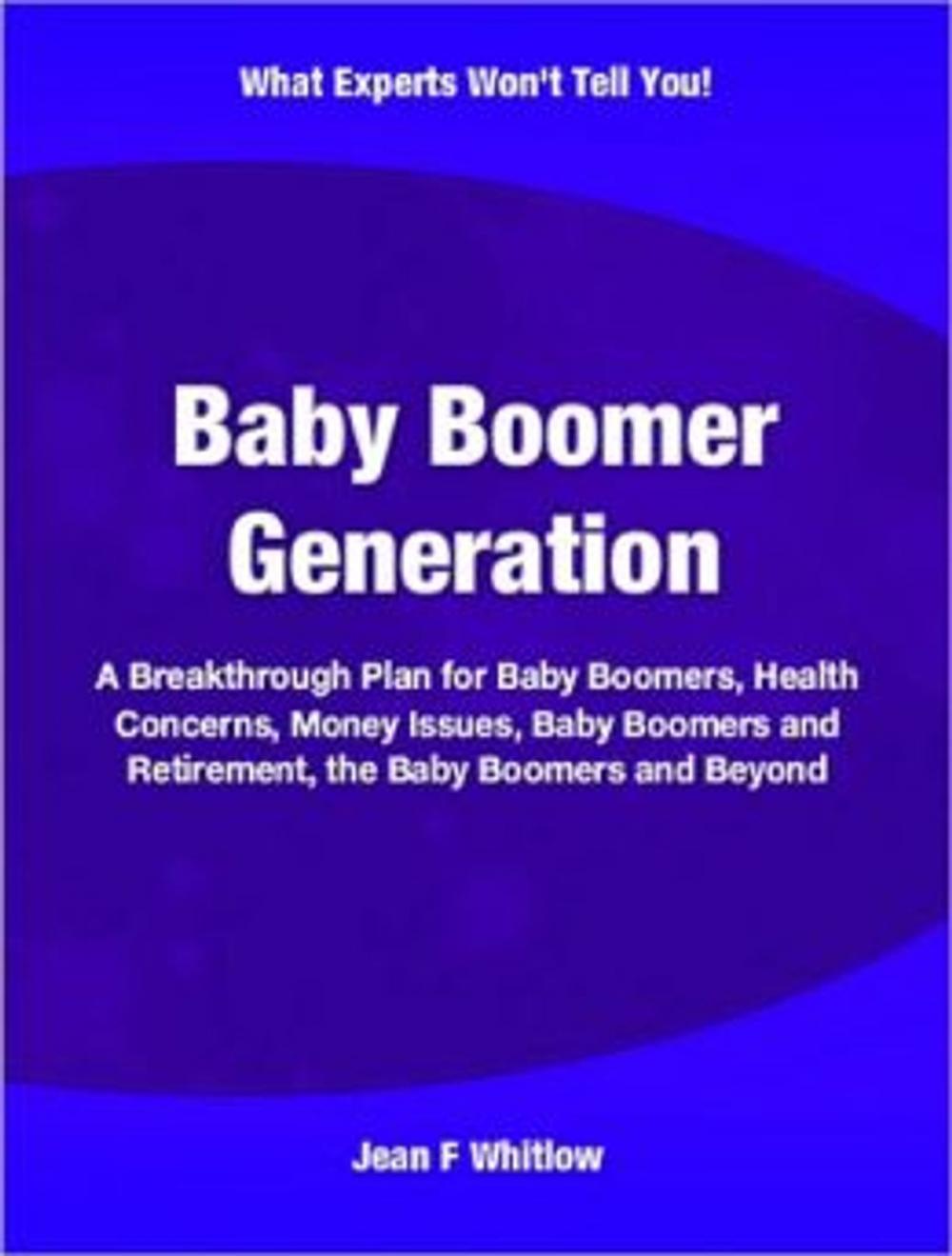 Big bigCover of Baby Boomer Generation