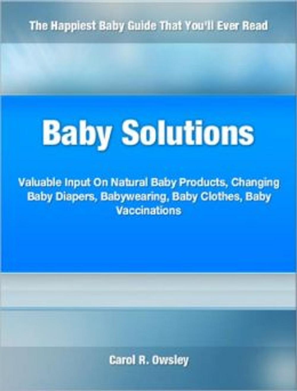 Big bigCover of Baby Solutions