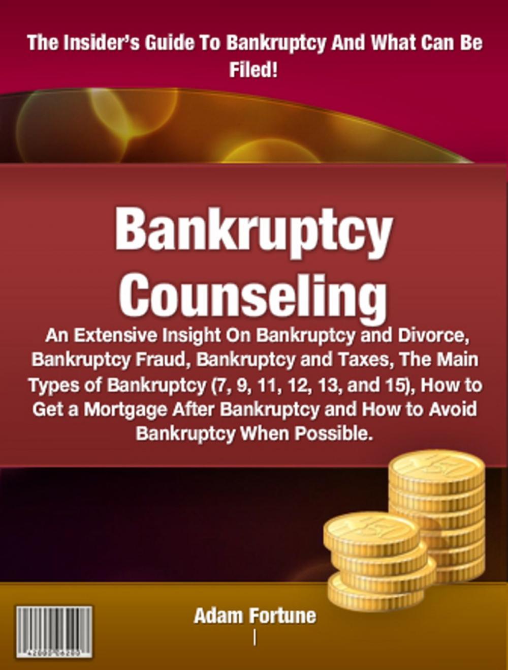 Big bigCover of Bankruptcy Counseling