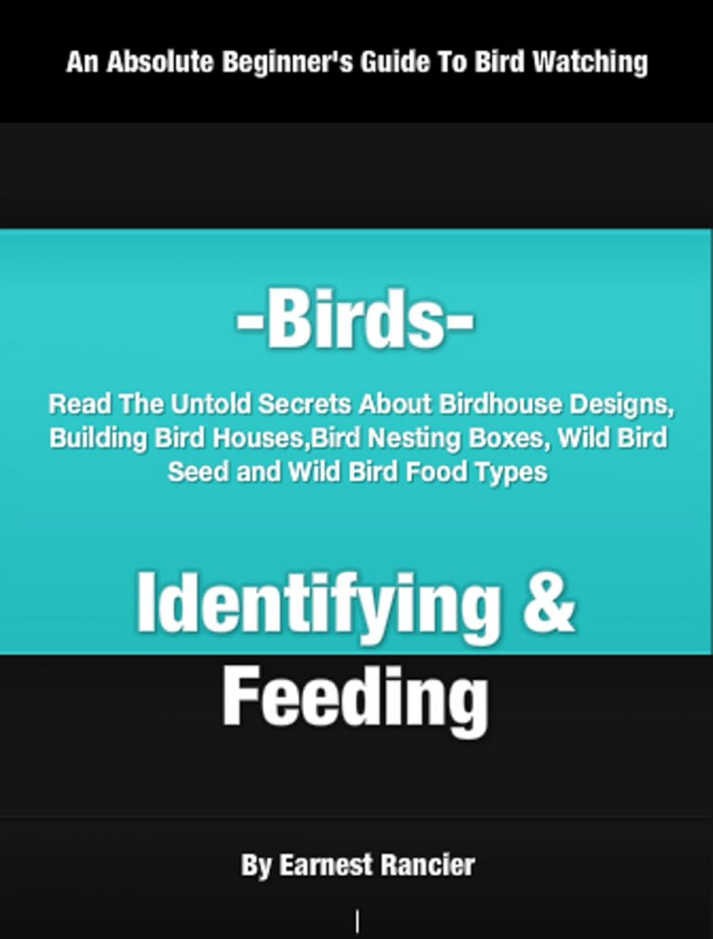 Big bigCover of Birds- Identifying and Feeding