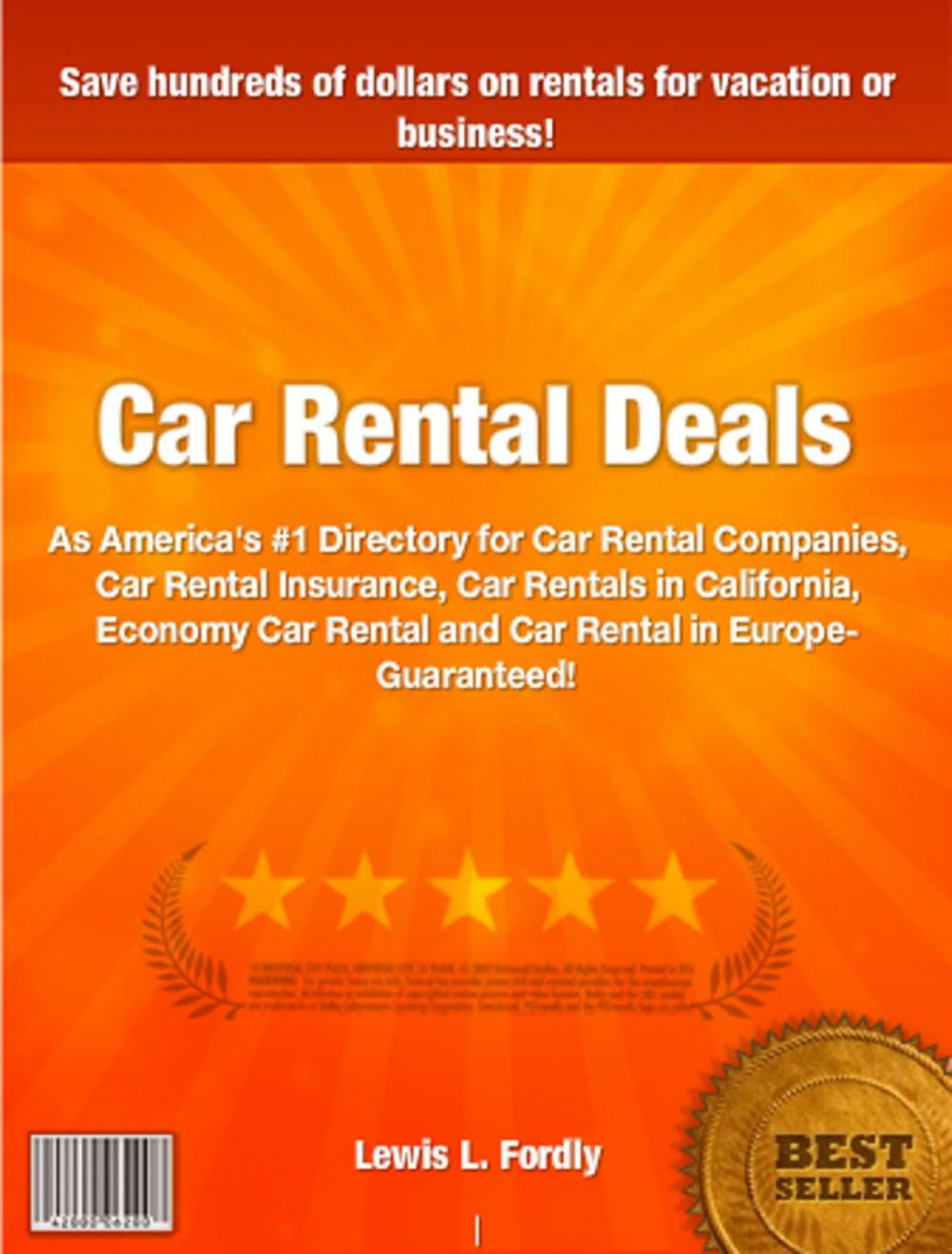 Big bigCover of Car Rental Deals