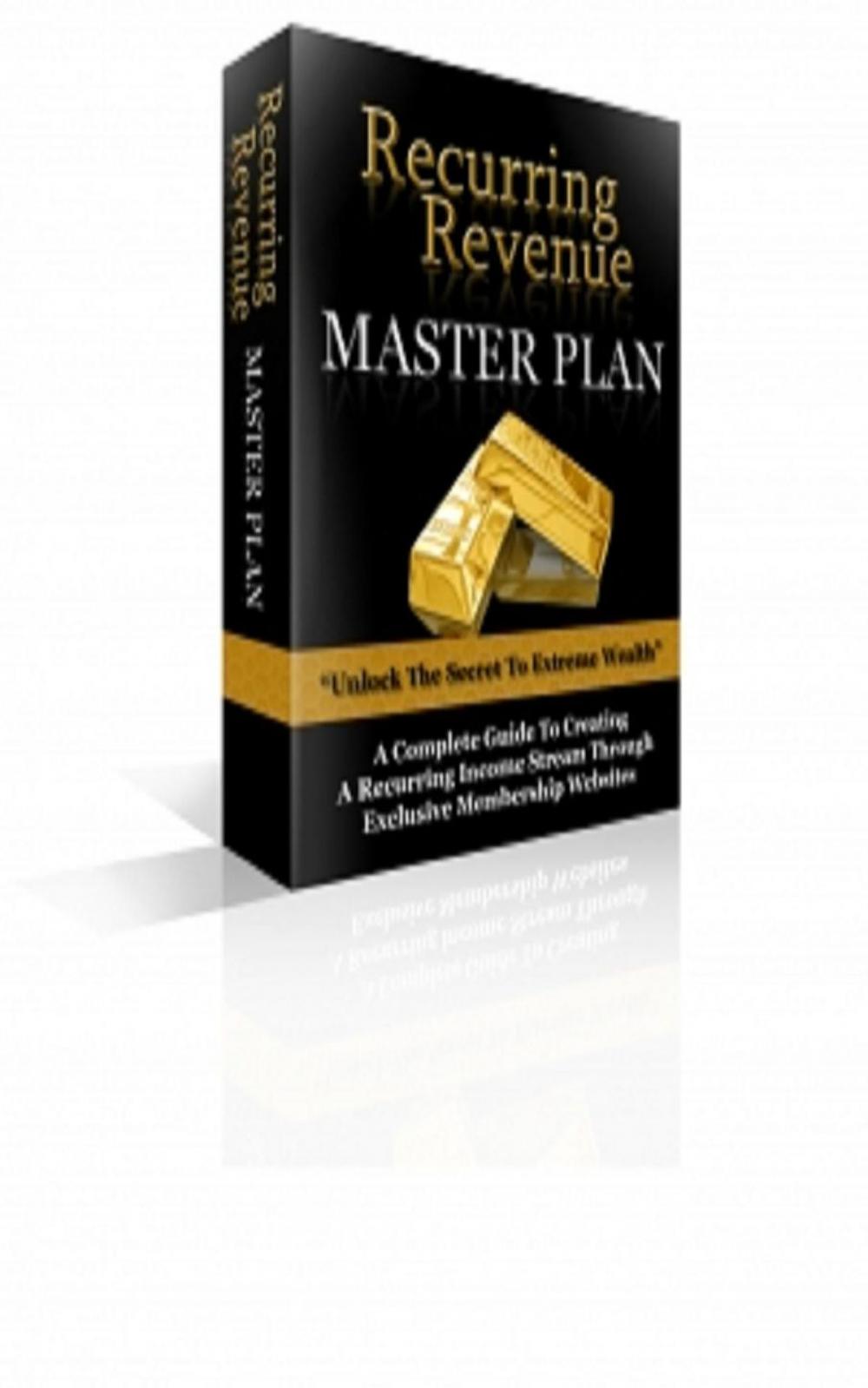 Big bigCover of Recurring Revenue Master Plan