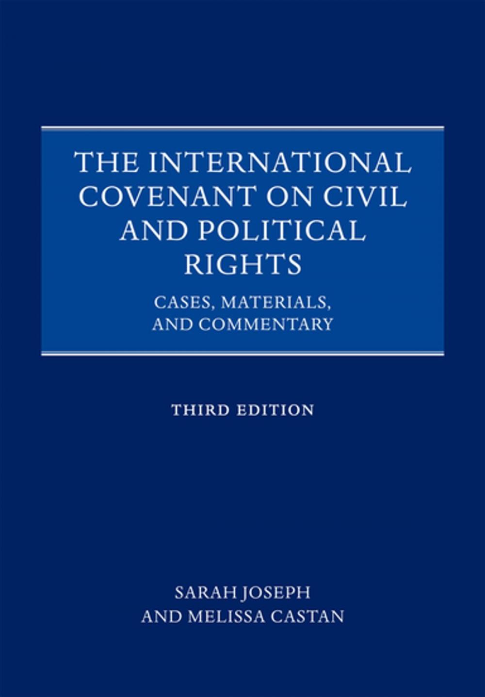 Big bigCover of The International Covenant on Civil and Political Rights