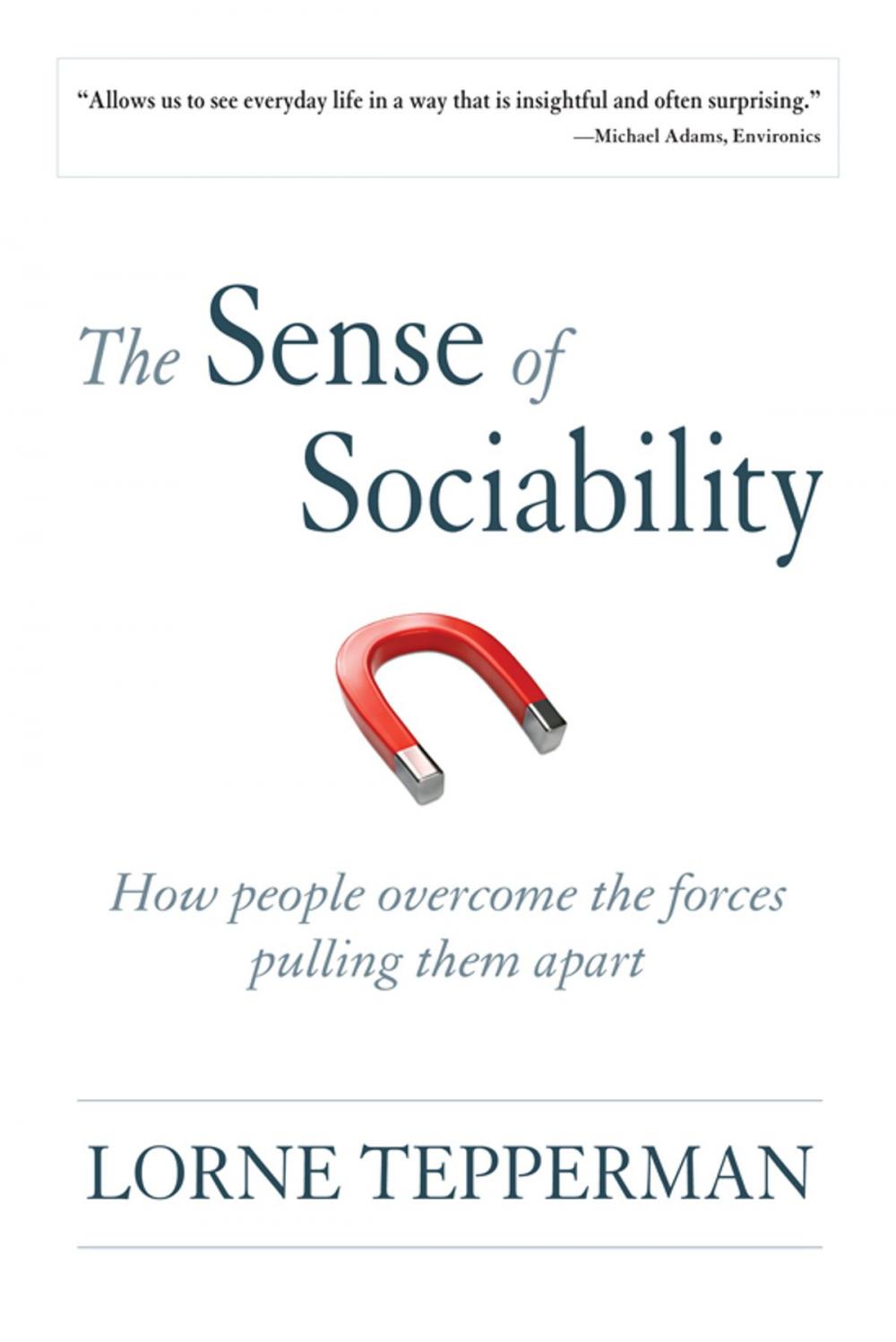 Big bigCover of The Sense of Sociability