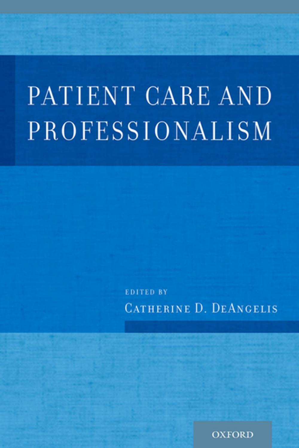 Big bigCover of Patient Care and Professionalism
