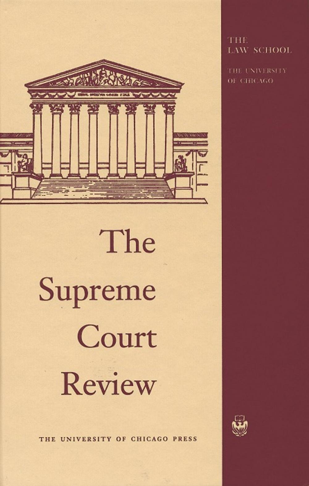 Big bigCover of The Supreme Court Review, 2012