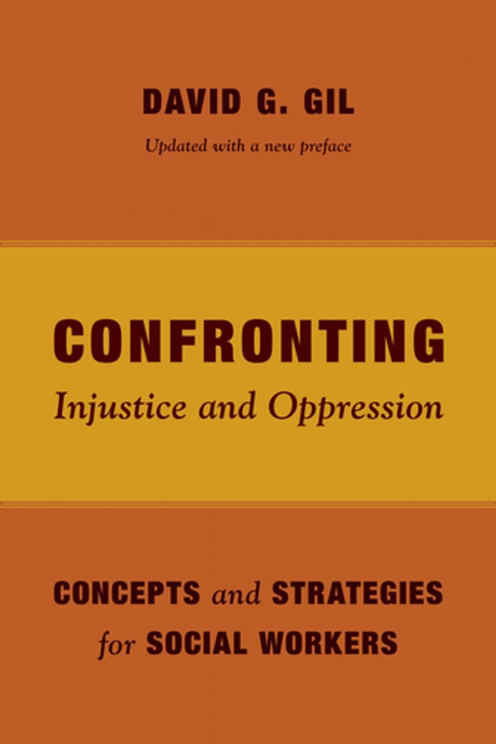 Big bigCover of Confronting Injustice and Oppression