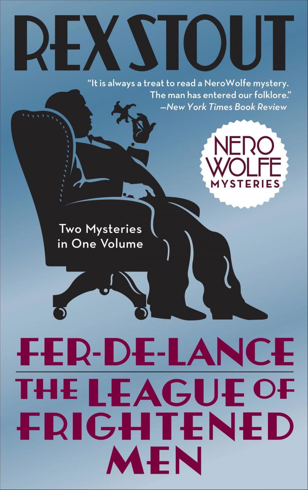 Big bigCover of Fer-de-Lance/The League of Frightened Men