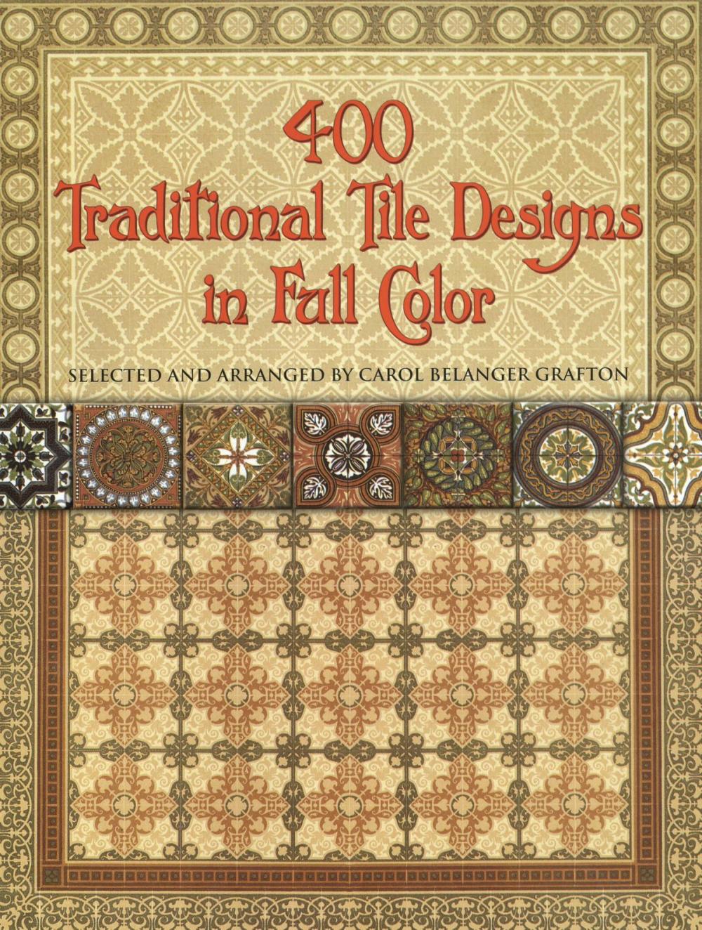 Big bigCover of 400 Traditional Tile Designs in Full Color