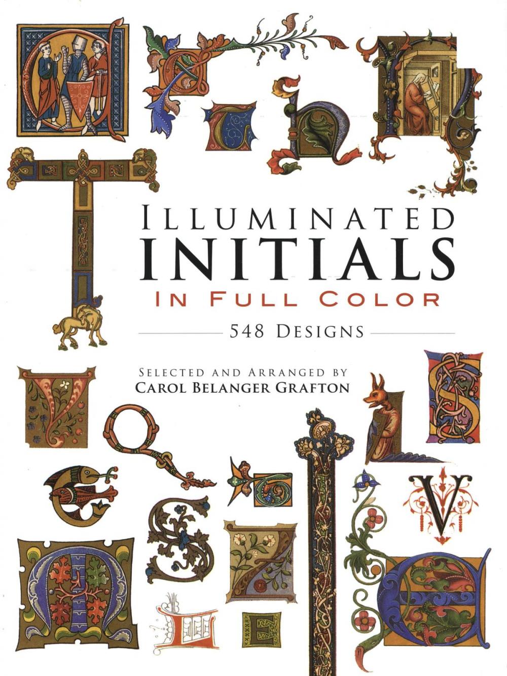 Big bigCover of Illuminated Initials in Full Color