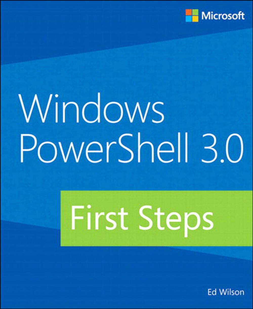 Big bigCover of Windows PowerShell 3.0 First Steps