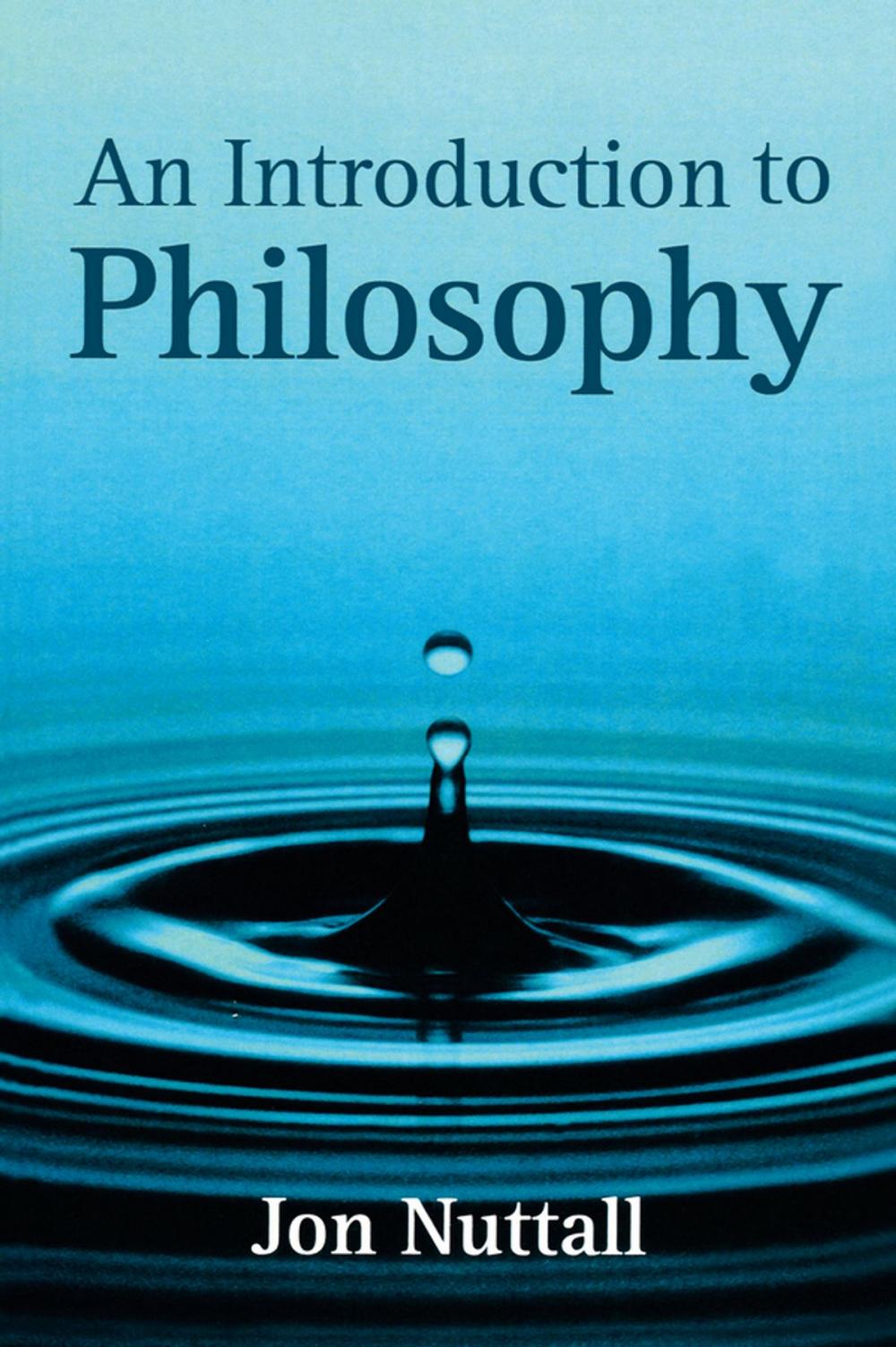 Big bigCover of An Introduction to Philosophy