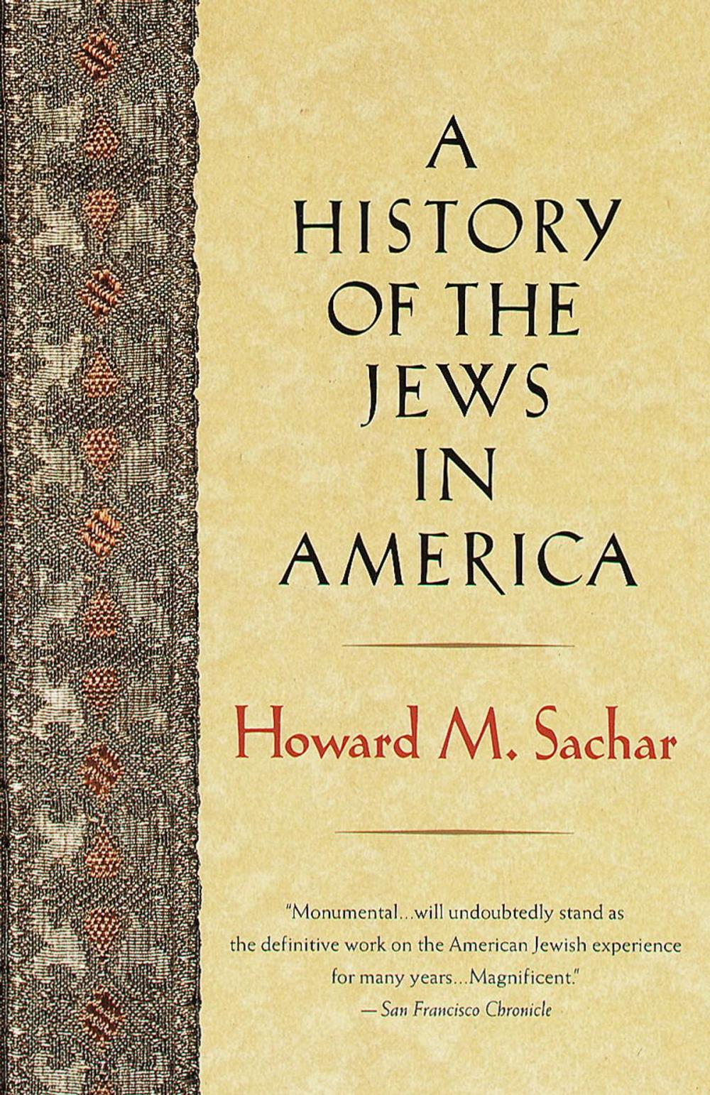 Big bigCover of A History of the Jews in America