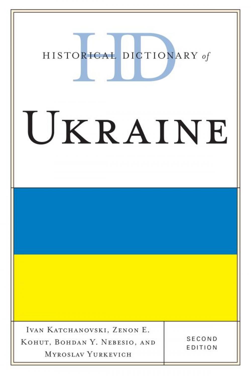 Big bigCover of Historical Dictionary of Ukraine