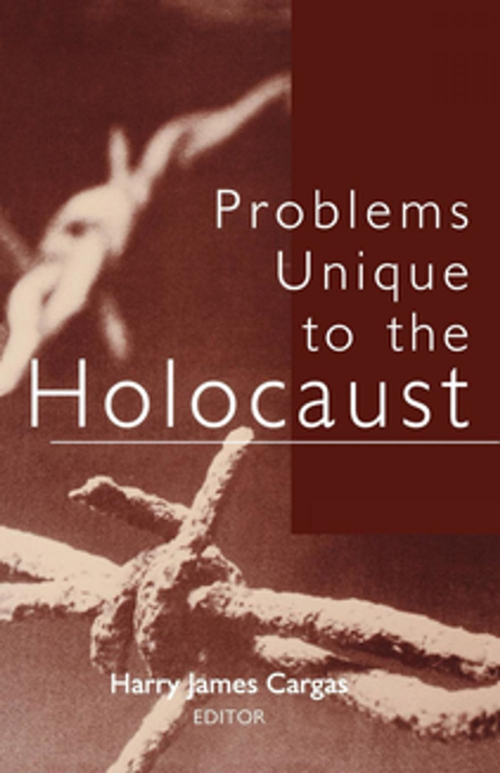 Big bigCover of Problems Unique to the Holocaust