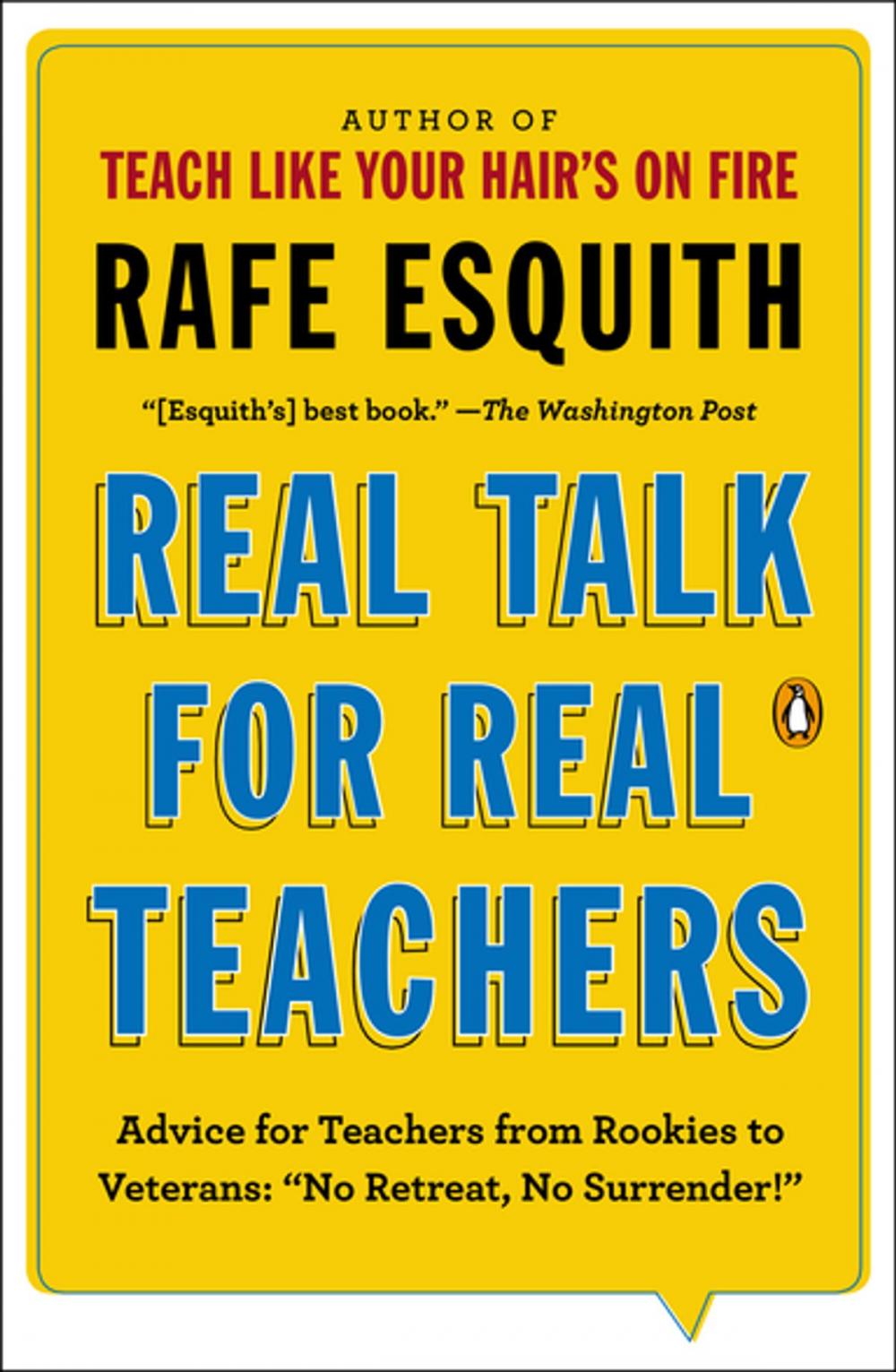 Big bigCover of Real Talk for Real Teachers