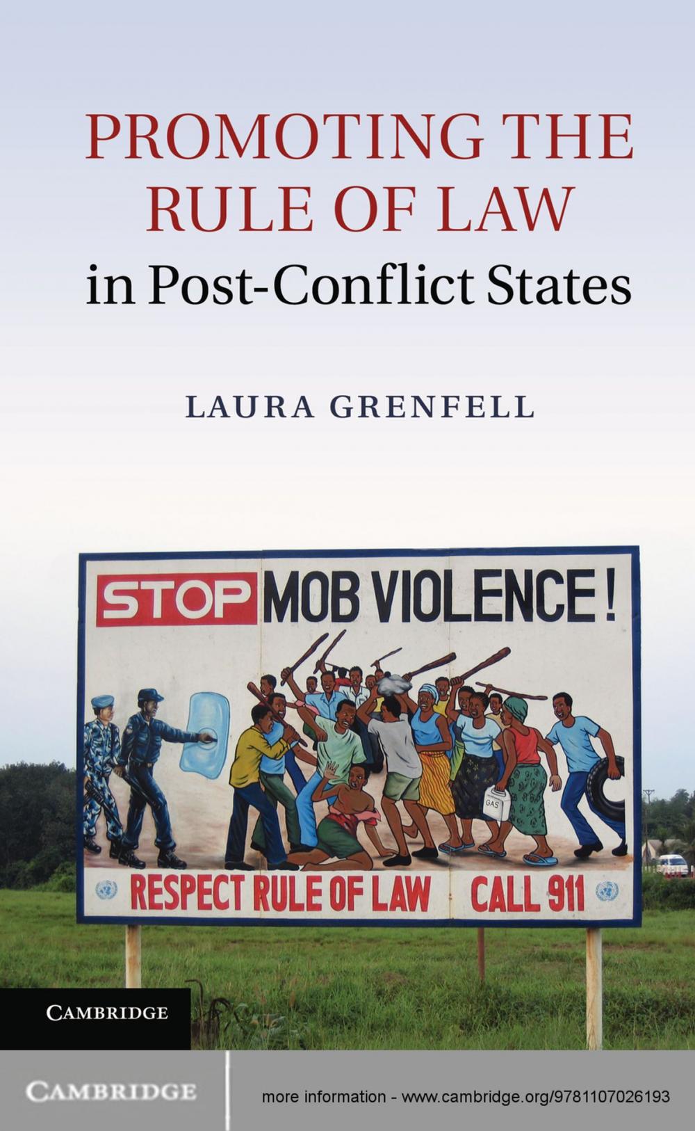 Big bigCover of Promoting the Rule of Law in Post-Conflict States