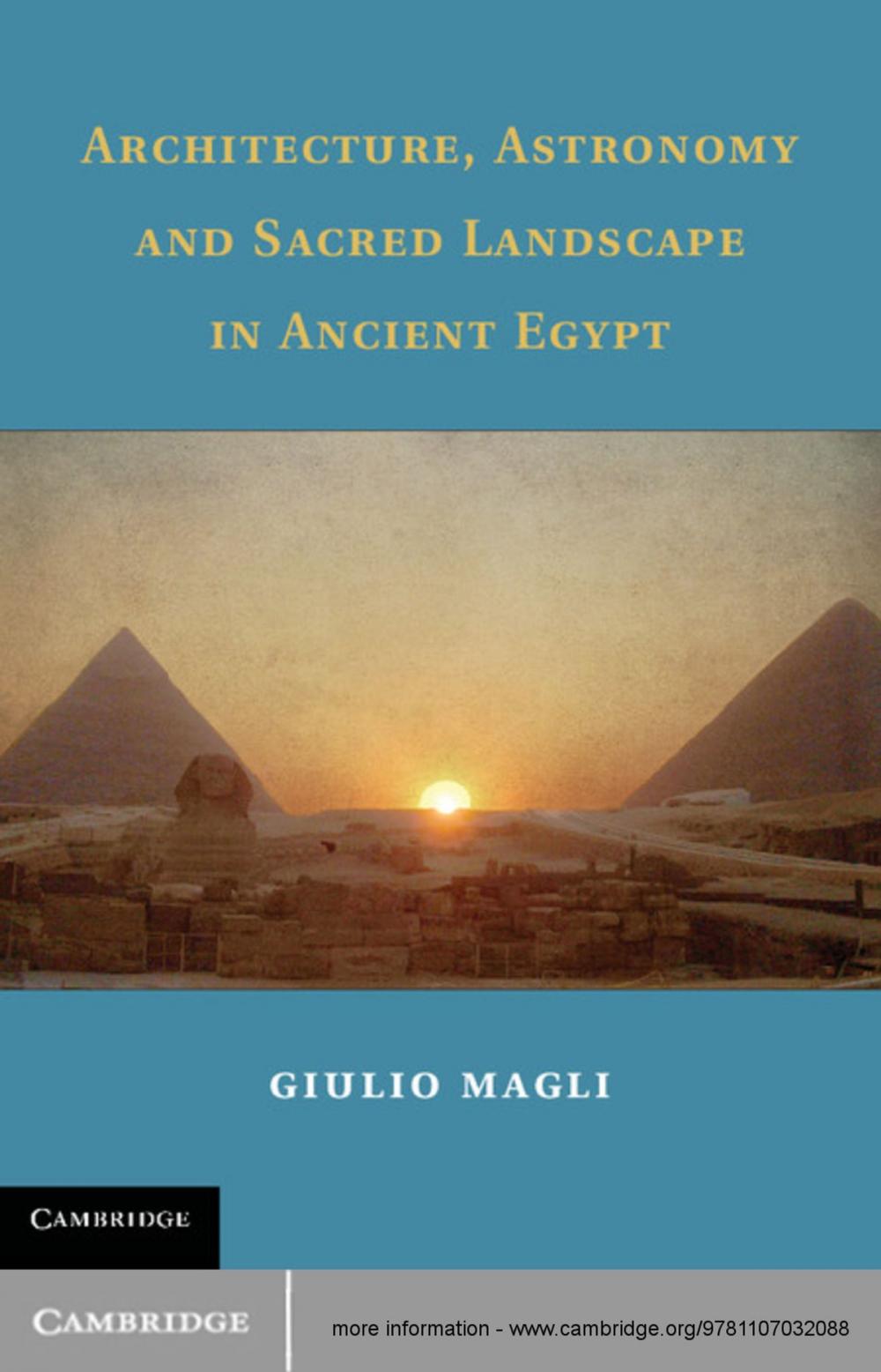 Big bigCover of Architecture, Astronomy and Sacred Landscape in Ancient Egypt