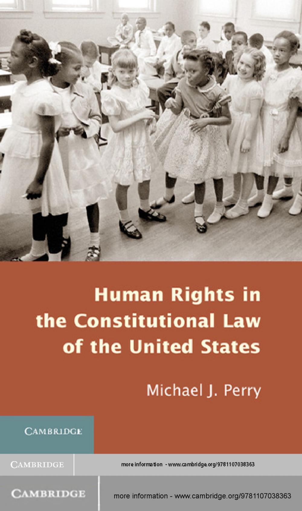 Big bigCover of Human Rights in the Constitutional Law of the United States