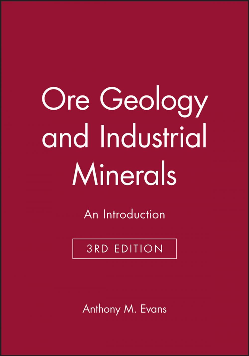 Big bigCover of Ore Geology and Industrial Minerals