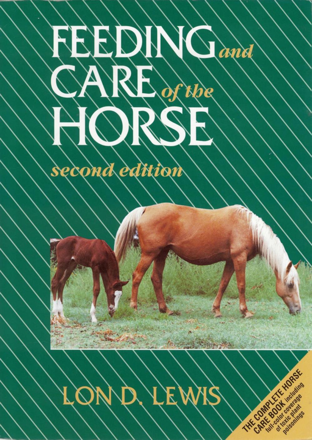 Big bigCover of Feeding and Care of the Horse