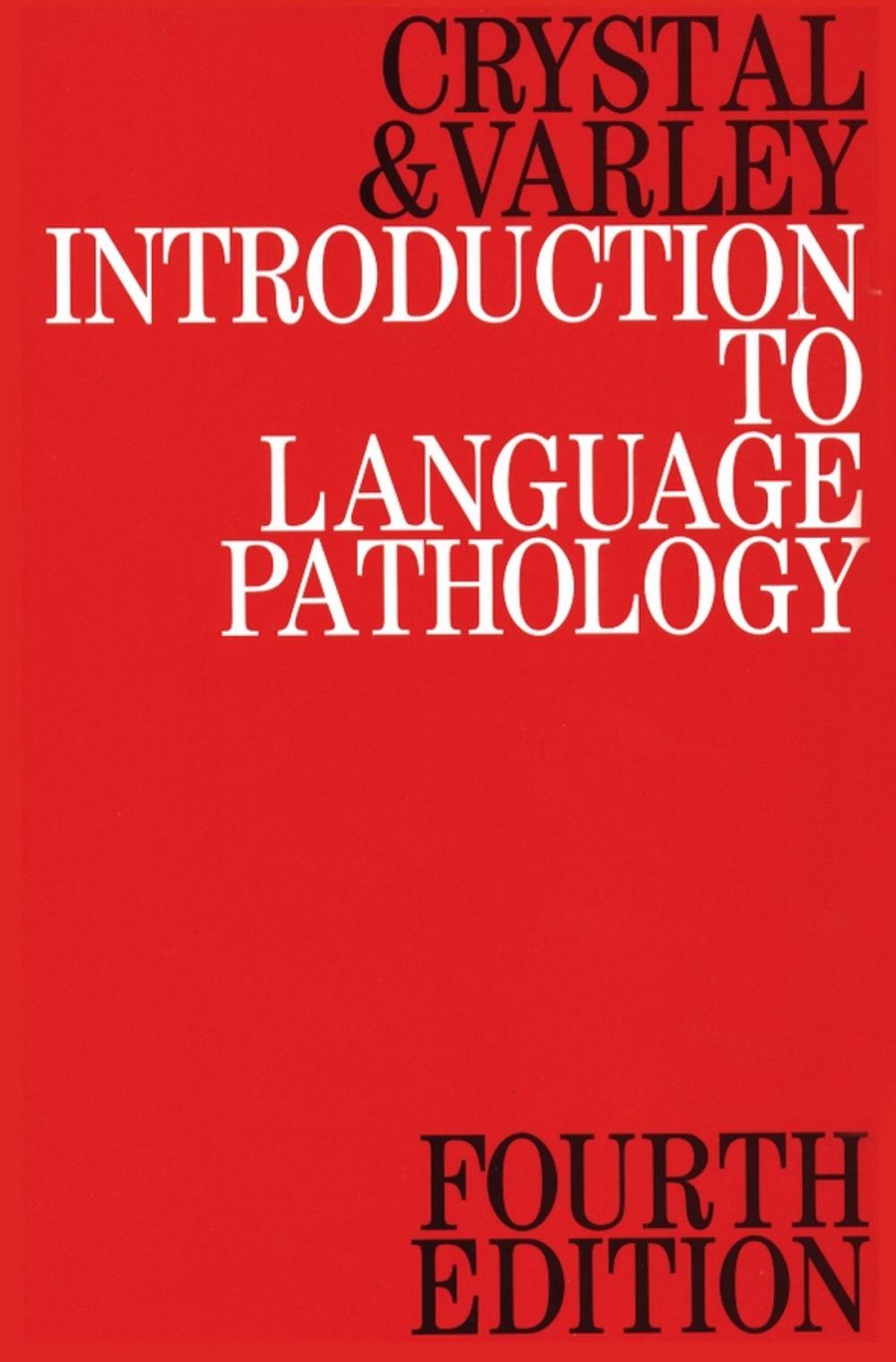 Big bigCover of Introduction to Language Pathology