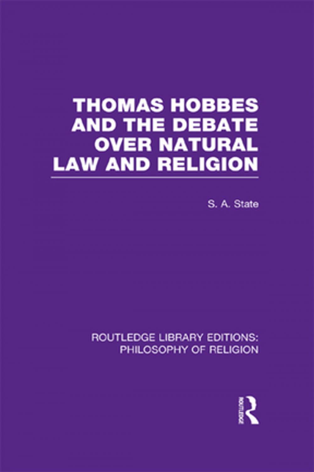 Big bigCover of Thomas Hobbes and the Debate over Natural Law and Religion