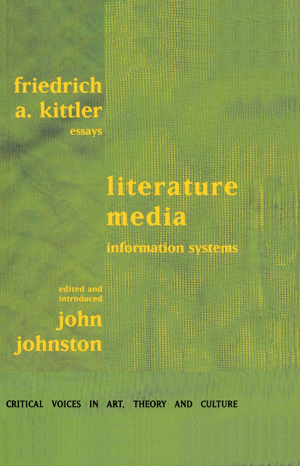 Big bigCover of Literature, Media, Information Systems