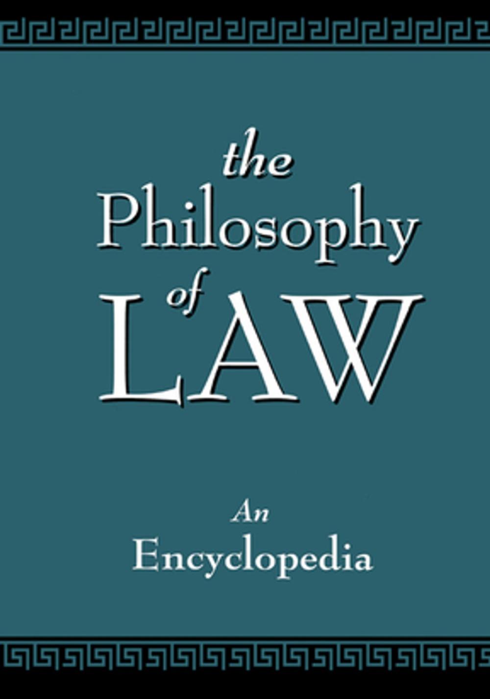 Big bigCover of The Philosophy of Law