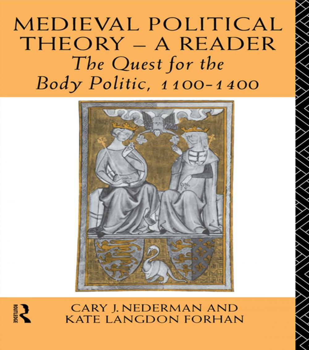 Big bigCover of Medieval Political Theory: A Reader