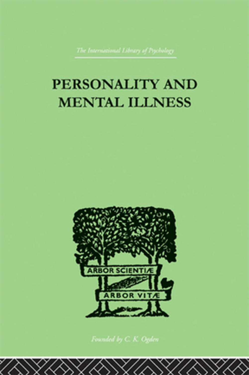 Big bigCover of Personality and Mental Illness