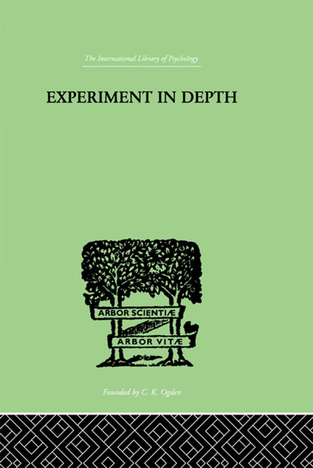 Big bigCover of Experiment In Depth