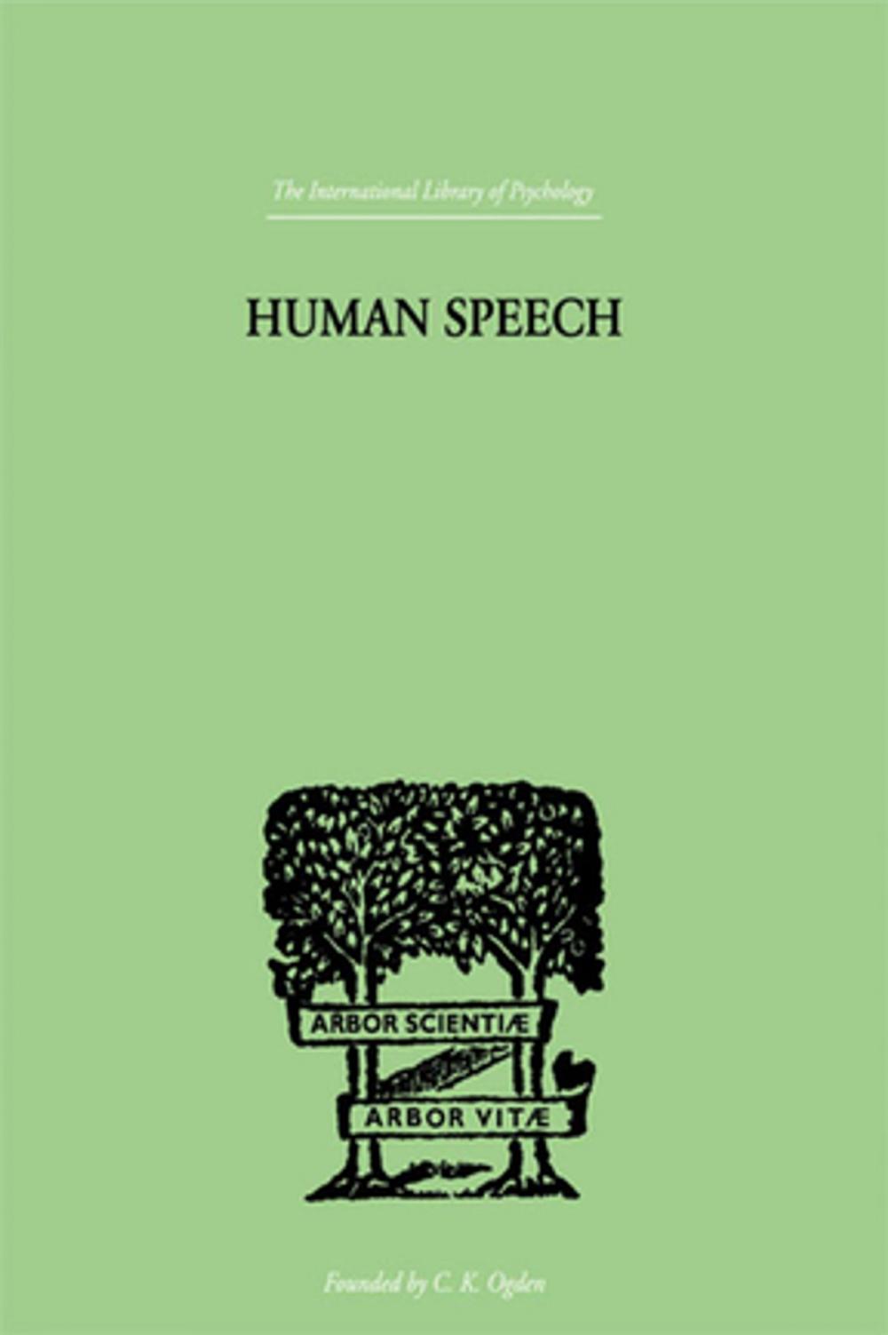 Big bigCover of Human Speech