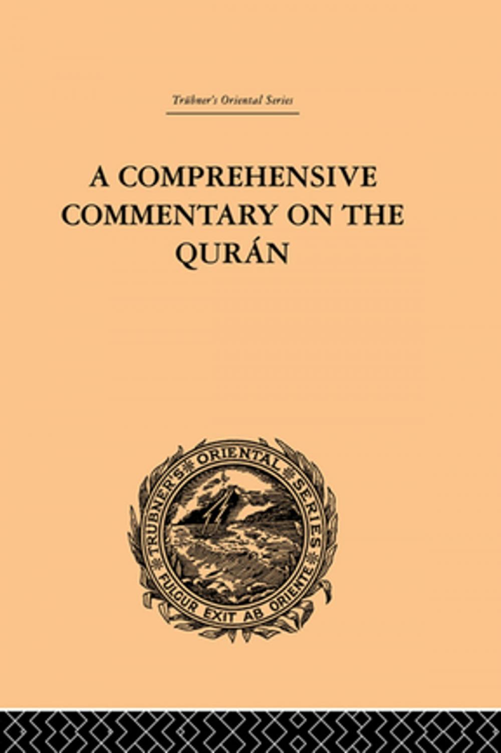 Big bigCover of A Comprehensive Commentary on the Quran