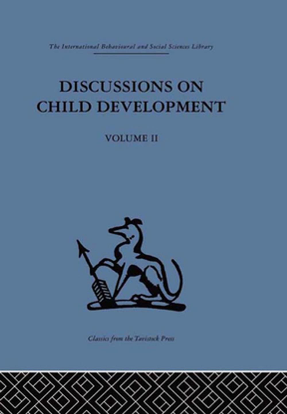 Big bigCover of Discussions on Child Development