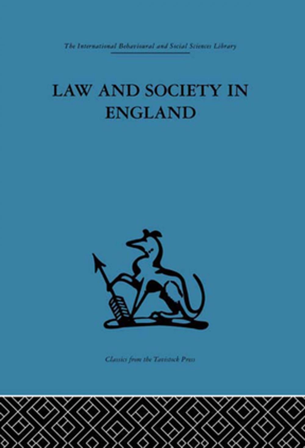 Big bigCover of Law and Society in England