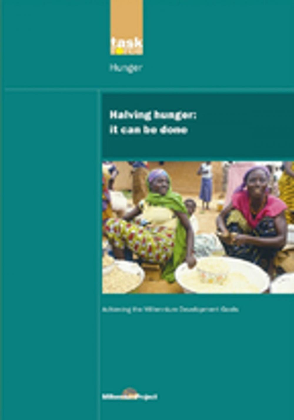 Big bigCover of UN Millennium Development Library: Halving Hunger