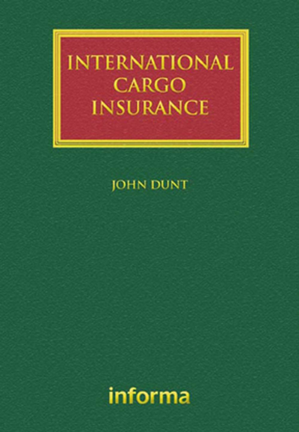 Big bigCover of International Cargo Insurance