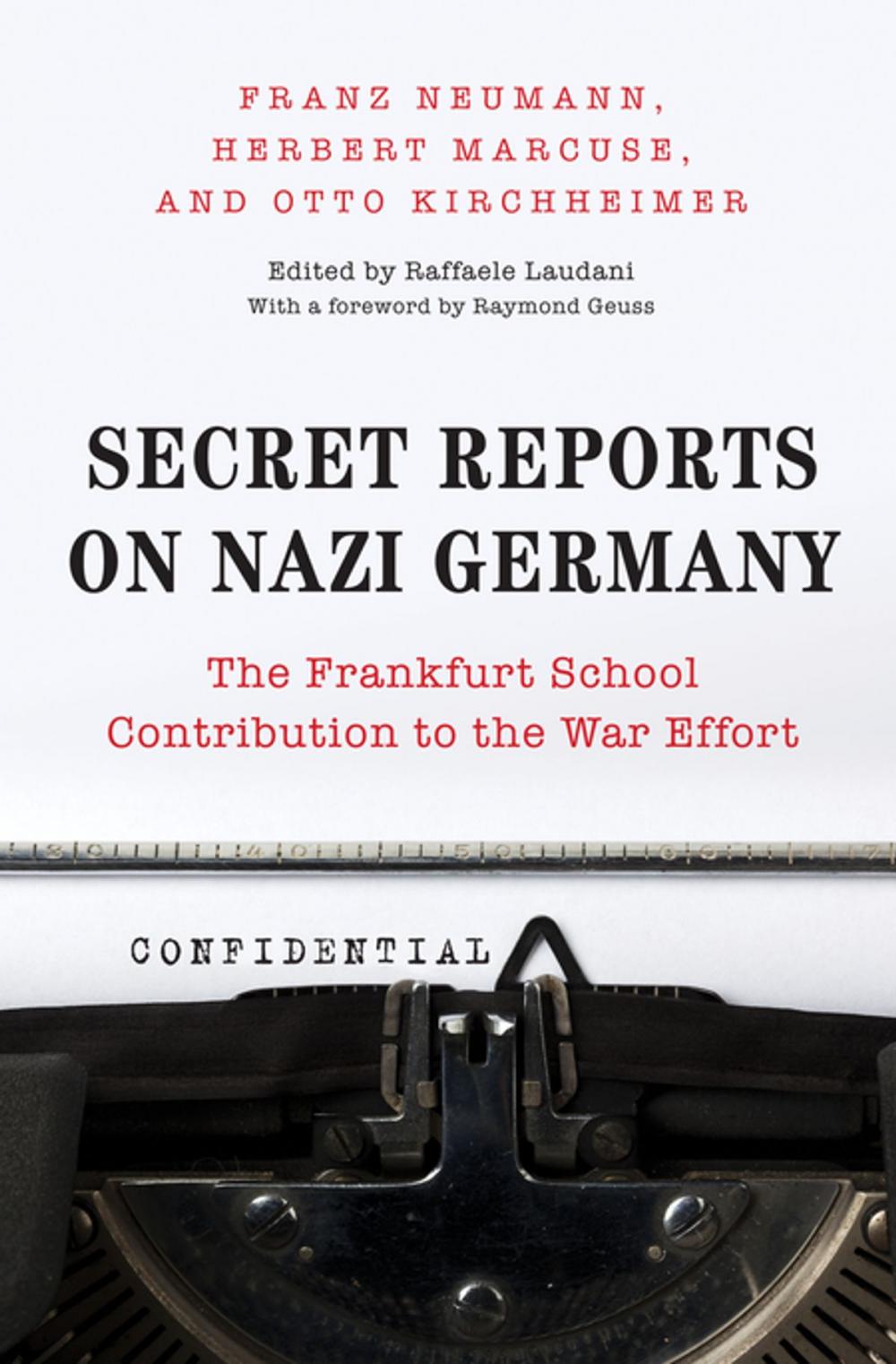 Big bigCover of Secret Reports on Nazi Germany