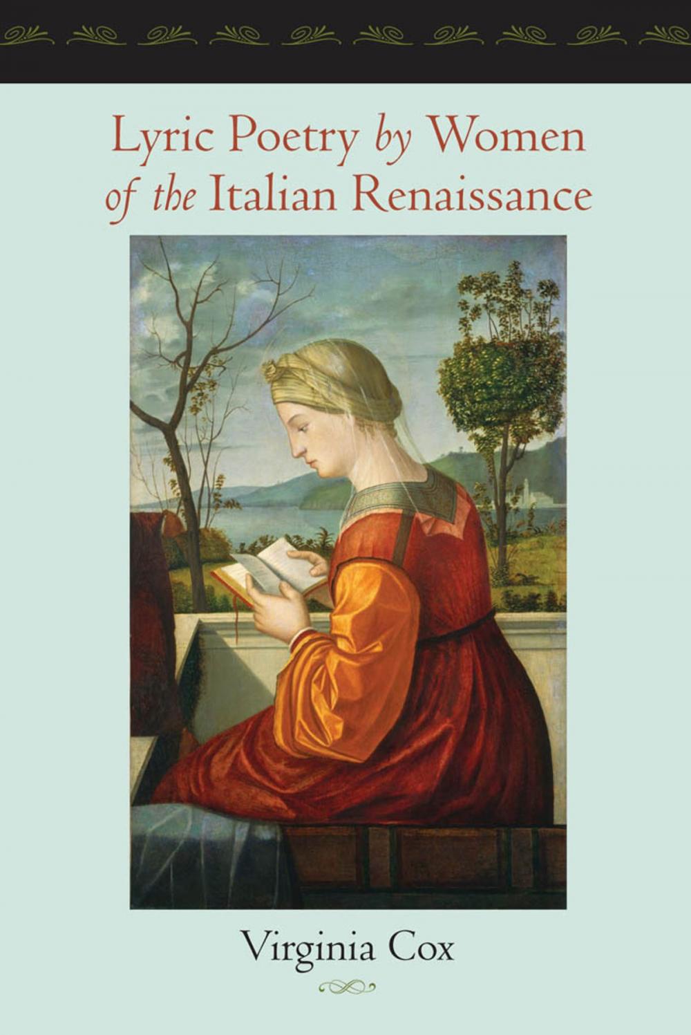 Big bigCover of Lyric Poetry by Women of the Italian Renaissance