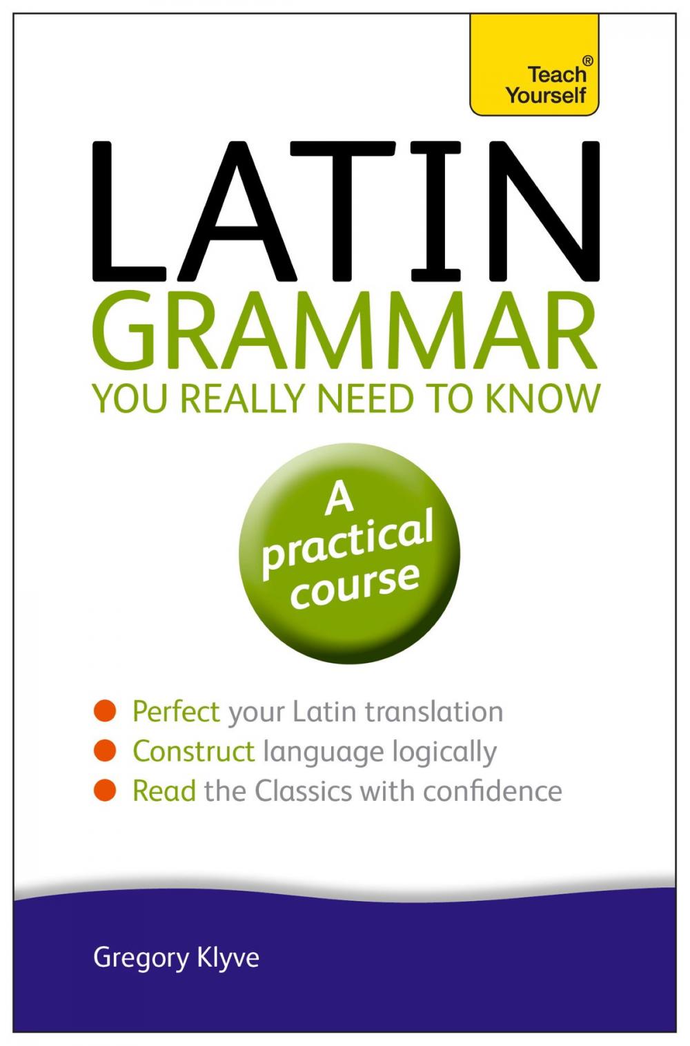 Big bigCover of Latin Grammar You Really Need to Know: Teach Yourself