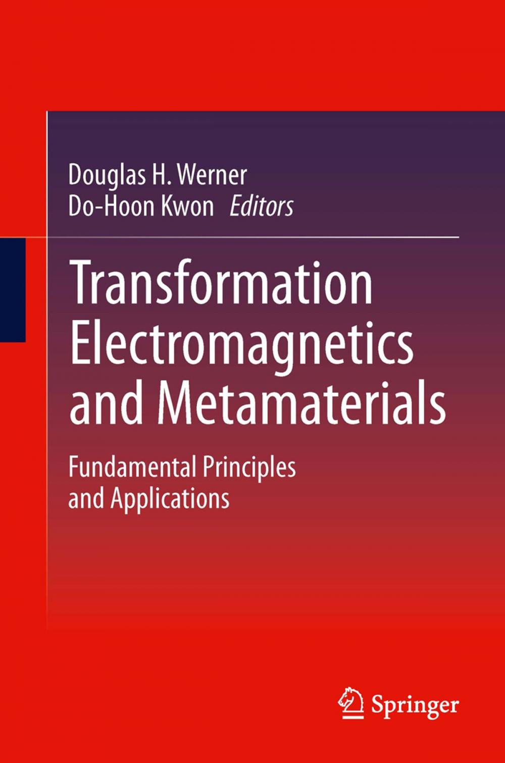 Big bigCover of Transformation Electromagnetics and Metamaterials