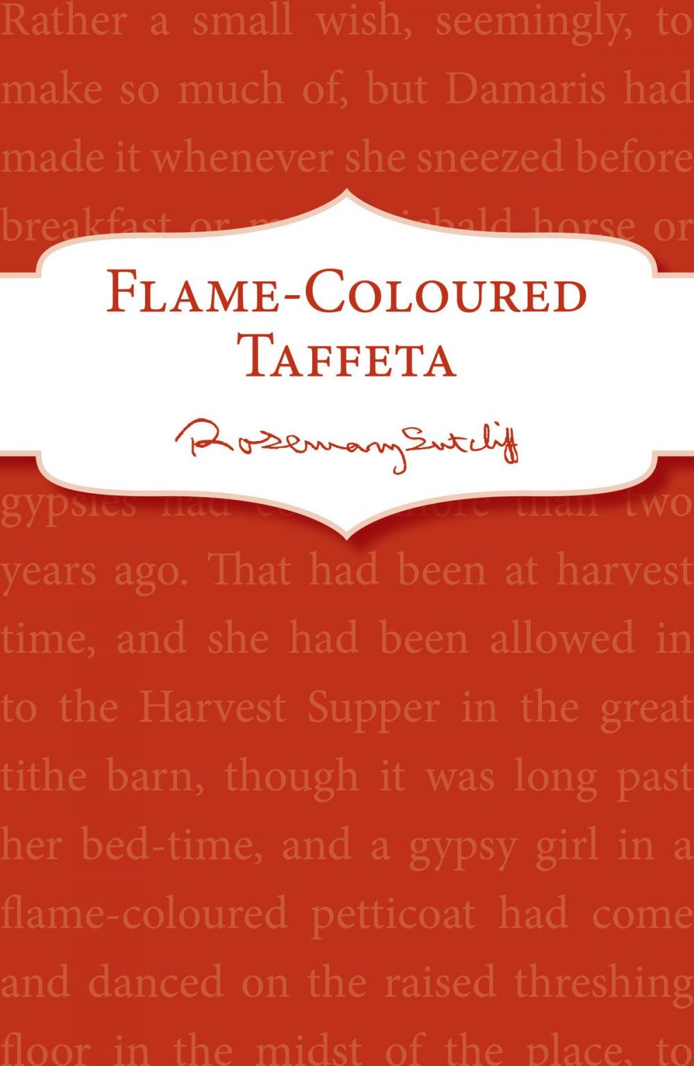 Big bigCover of Flame-Coloured Taffeta