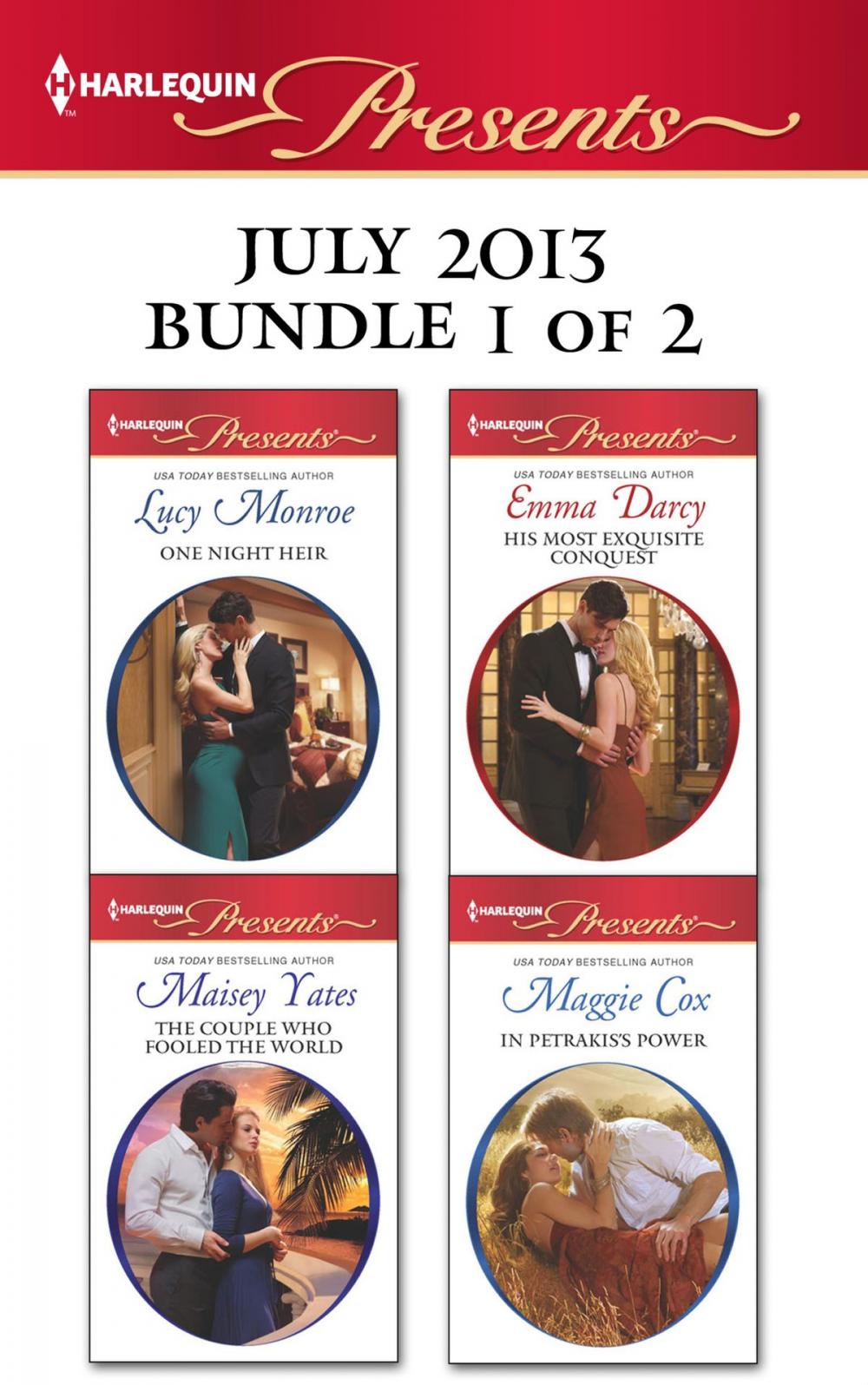 Big bigCover of Harlequin Presents July 2013 - Bundle 1 of 2