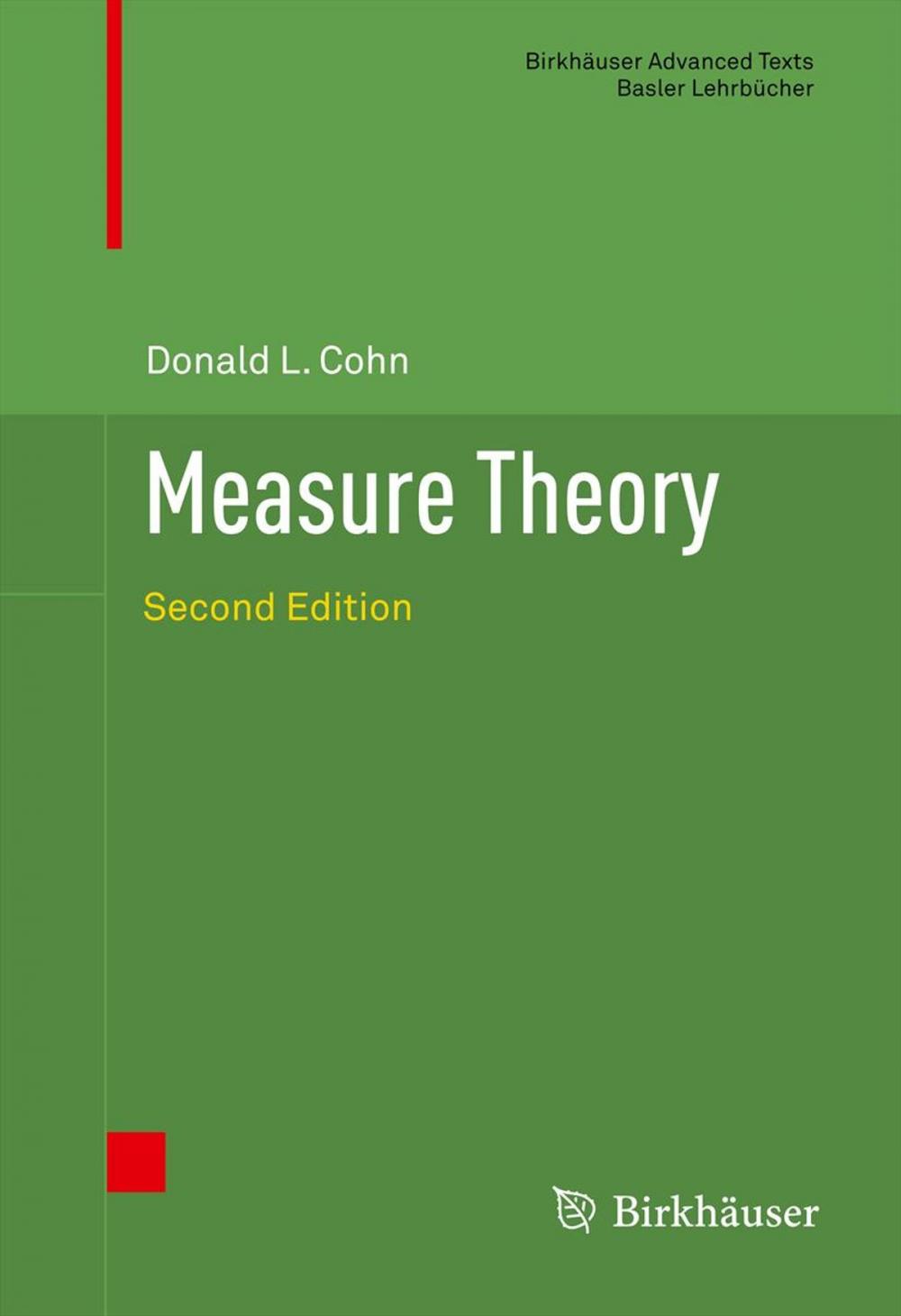 Big bigCover of Measure Theory