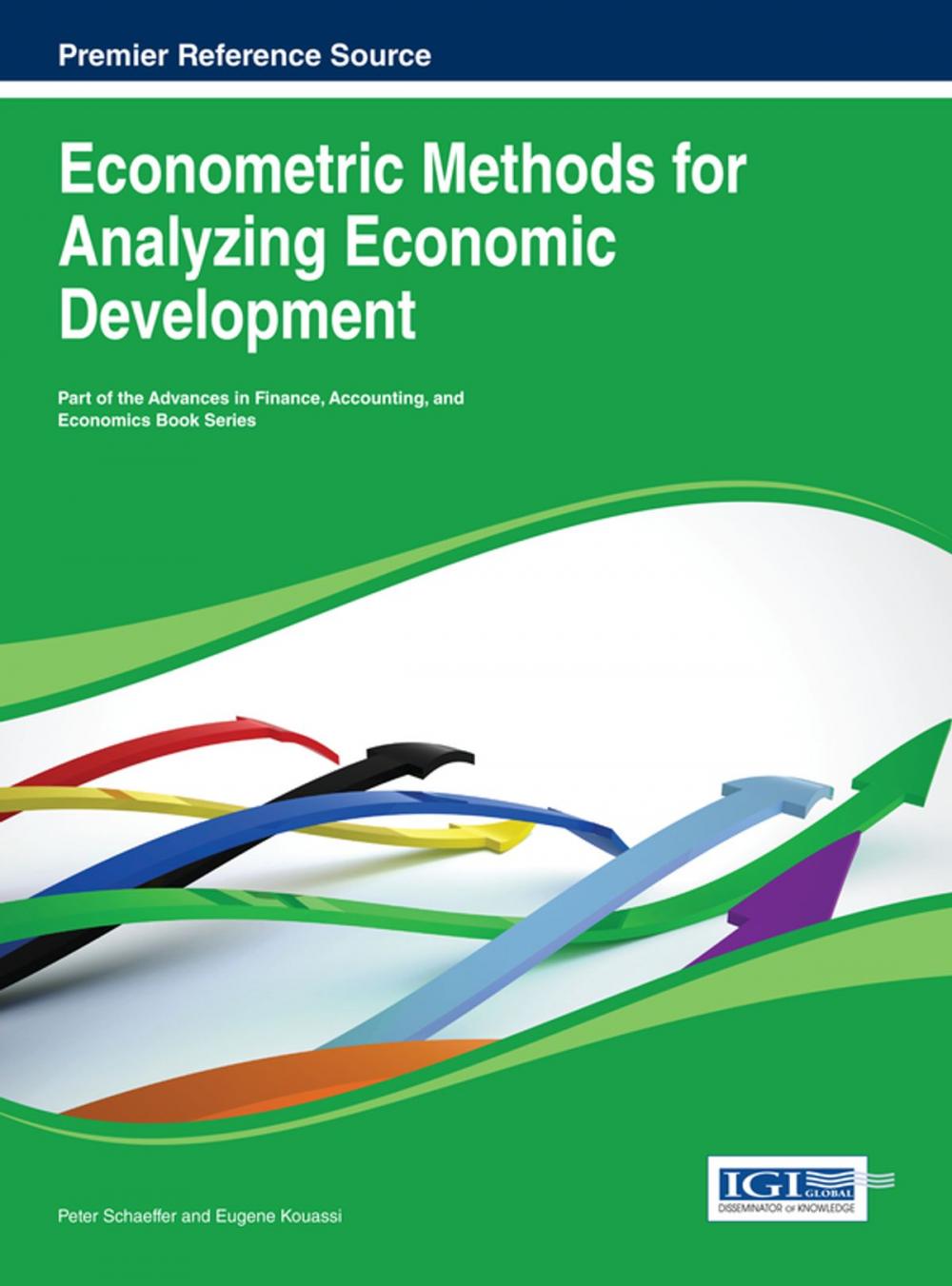 Big bigCover of Econometric Methods for Analyzing Economic Development