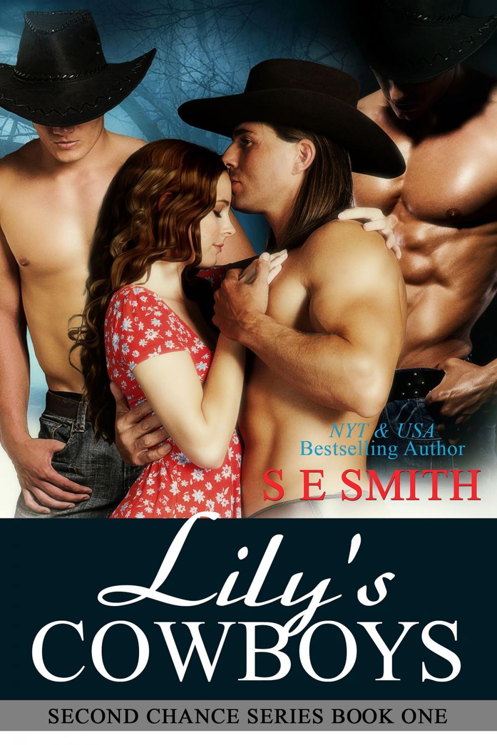 Big bigCover of Lily's Cowboys: Second Chance Book 1