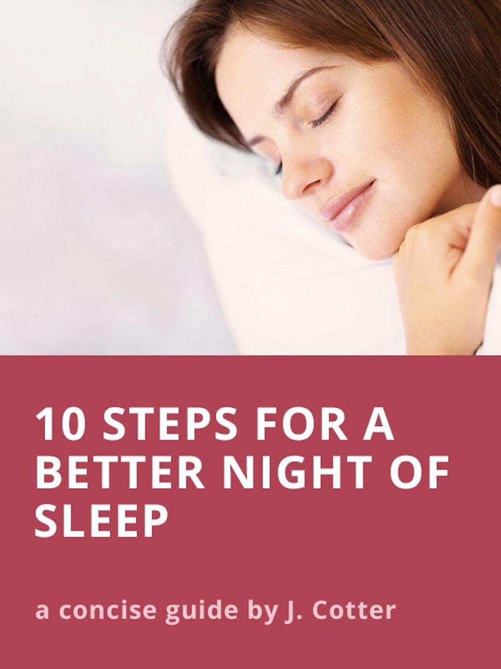 Big bigCover of Ten Steps to Better Sleep (and Tips for Insomnia)