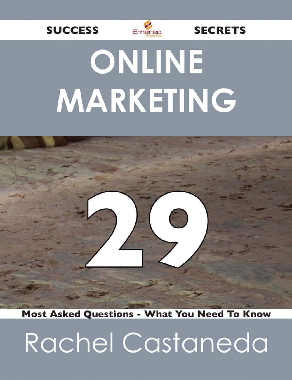 Big bigCover of Online Marketing 29 Success Secrets - 29 Most Asked Questions On Online Marketing - What You Need To Know